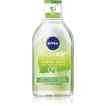 Nivea urban skin detox apă micelară 3 în 1 cu extracte de ceai verde