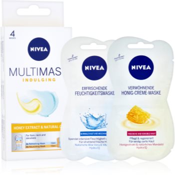 

Nivea Multi-Mask поживна маска з медом 4 x 7,5 мл