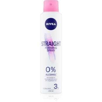 Nivea forming spray straight spray styling pentru netezirea parului