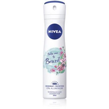 Nivea take me to brazil deodorant cu o eficienta de 48 h