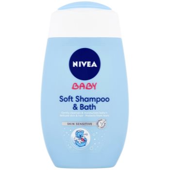 Nivea baby sampon si spuma de baie 2 in 1