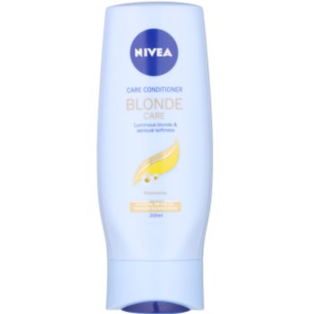 

Nivea Brilliant Blonde кондиціонер для освітленого волосся 200 мл