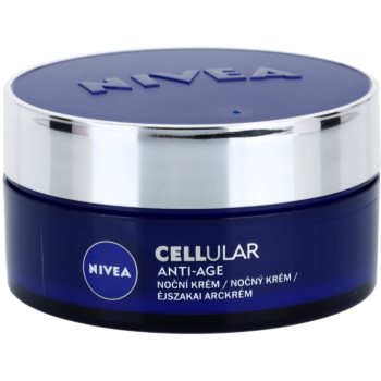 Fotografie Nivea - CELLular Anti-Age Night Cream 50ml Přípravek proti vráskám W Redukce vrásek