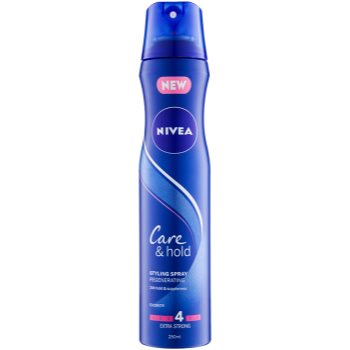 Nivea care & hold spray pentru regenerarea părului cu fixare foarte puternică