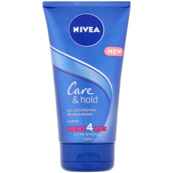 Nivea Care & Hold gel de păr hrănitor pentru fixare extra puternică