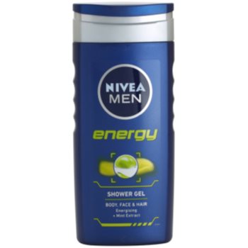 Nivea men energy gel de dus pe fata , corp si par