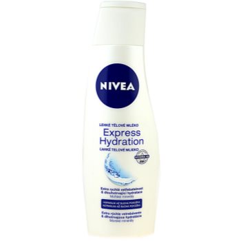

Nivea Express Hydration легке молочко для тіла для нормальної та сухої шкіри 250 мл