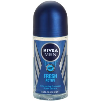 Nivea men fresh active deodorant roll-on antiperspirant pentru barbati