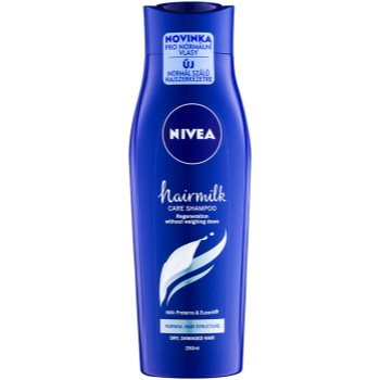 Nivea hairmilk șampon îngrijire pentru par normal