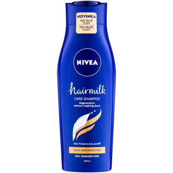 

Nivea Hairmilk шампунь-догляд для міцного та неслухняного волосся 400 мл