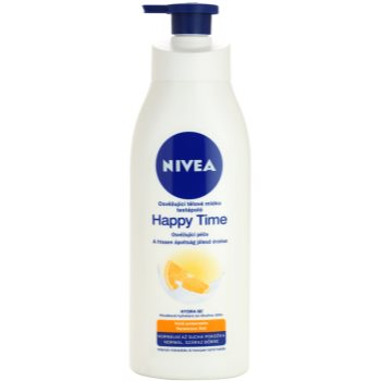 

Nivea Happy Time освіжаюче молочко для тіла для нормальної та сухої шкіри 400 мл