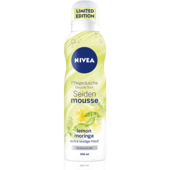 

Nivea Silk Mousse Lemon Moringa пінка-догляд для душу 200 мл