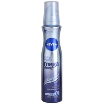 Nivea mega strong spuma pentru volum de lunga durata