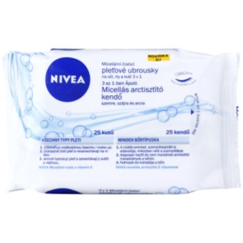 Nivea micellar servetele umede faciale 3 in 1
