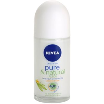 Nivea pure & natural deodorant roll-on