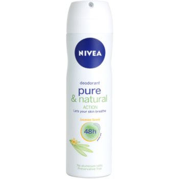 

Nivea Pure & Natural антиперспірант-спрей 48 годин Jasmine Deodorant 150 мл