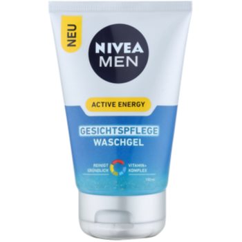 Nivea Men Active Energy gel fresh de curatare fata