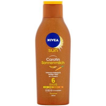 Nivea sun deep tan lotiune pentru bronzat spf 6