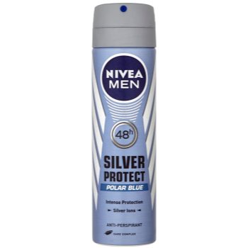 

Nivea Men Silver Protect антиперспірант спрей Polar Blue 150 мл