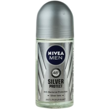 Nivea men silver protect antiperspirant roll-on pentru barbati