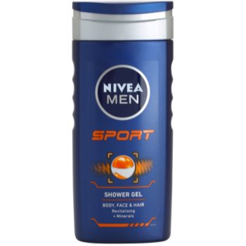 Nivea men sport gel de dus pe fata , corp si par