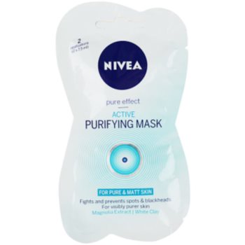 

Nivea Visage Pure Effect глибоко очищаюча маска 2x7,5 мл