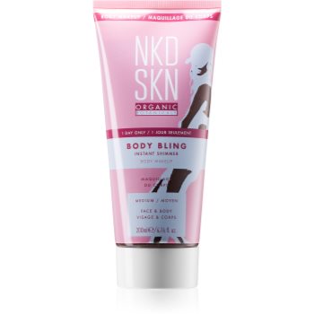 NKD SKN Body Bling gel bronzare pentru față și corp