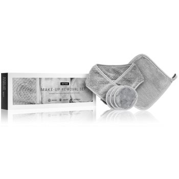 Notino spa set demachiant pentru make-up din microfibră grey
