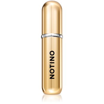 Notino Travel sticluță reîncărcabilă cu atomizor Gold