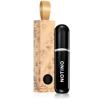 Notino Travel sticluță reîncărcabilă cu atomizor editie limitata Black