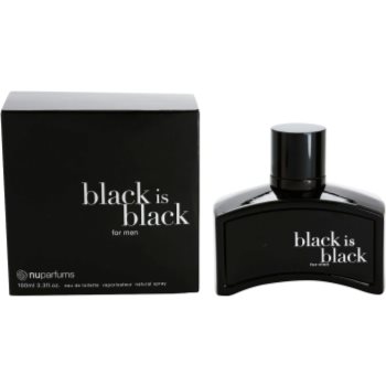 

Nuparfums Black Is Black туалетна вода для чоловіків 100 мл