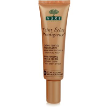 Nuxe Éclat Prodigieux tónovací hydratační krém odstín 01 Natural Radiance 30 ml