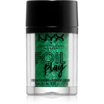 Nyx professional makeup foil play pigment cu sclipici