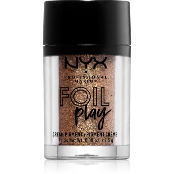 NYX Professional Makeup Foil Play pigment cu sclipici