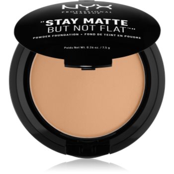 NYX Professional Makeup Stay Matte But Not Flat pudra machiaj cu efect matifiant