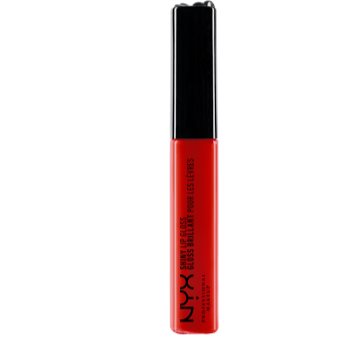 

NYX Professional Makeup Mega Shine блиск для губ відтінок 126 Plush Red 11 мл