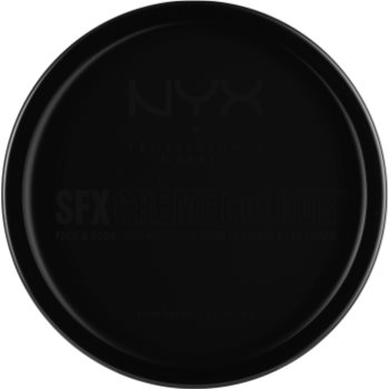 

NYX Professional Makeup SFX Creme Colour™ тональні засоби для обличчя та тіла відтінок 10 Black 6 гр