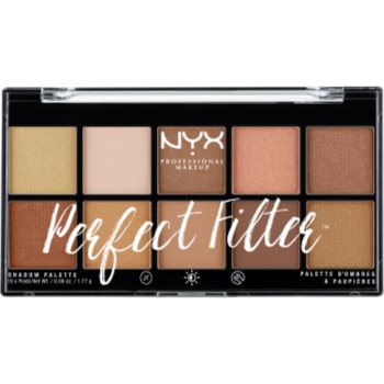 Nyx professional makeup perfect filter shadow palette paleta farduri de ochi