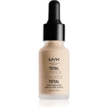 

NYX Professional Makeup Total Control Drop Foundation тональні засоби відтінок 02 Alabaster 13 мл