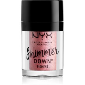 Nyx professional makeup shimmer down pigment fard de pleoape cu pigment ridicat
