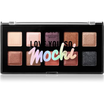 Nyx professional makeup love you so mochi paleta farduri de ochi