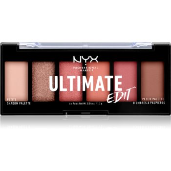 NYX Professional Makeup Ultimate Edit Petite Shadow paletã cu farduri de ochi imagine