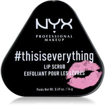 NYX Professional Makeup #thisiseverything Exfoliant pentru buze poza