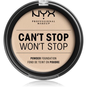 Nyx professional makeup can't stop won't stop pudra machiaj
