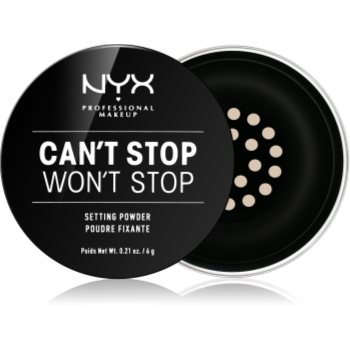 Nyx professional makeup can't stop won't stop pudra