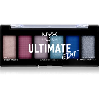 NYX Professional Makeup Ultimate Edit Petite Shadow paletã cu farduri de ochi imagine