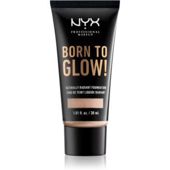 Nyx professional makeup born to glow make-up lichid stralucitor