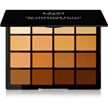 Nyx professional makeup pro foundation palette patela pentru conturul fetei
