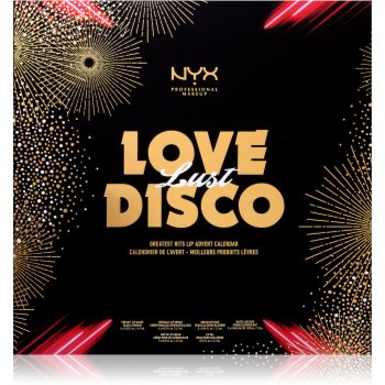 Nyx professional makeup love lust disco greatest hits calendar de crăciun
