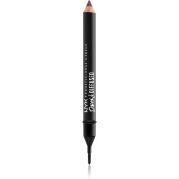NYX Professional Makeup Dazed & Diffused Blurring Lipstick ruj in creion